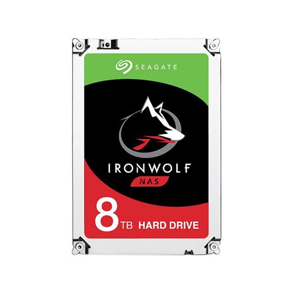 SEAGATE IRONWOLF 8TB 7200RPM 256MB SATA3 ST8000VN004 NAS HDD (RESMİ DİSTİ GARANTİLİ)