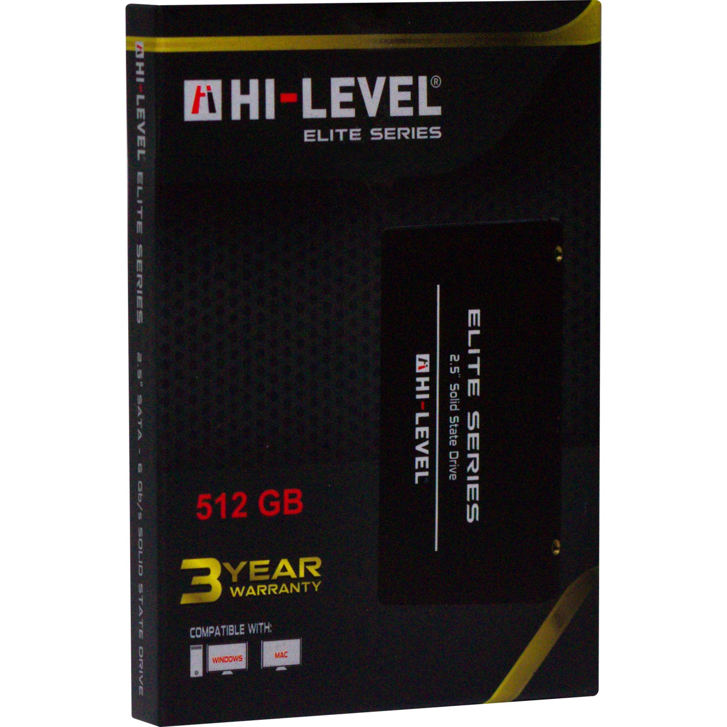HI-LEVEL ELITE SERIES 512GB 560/540MB/s 2.5