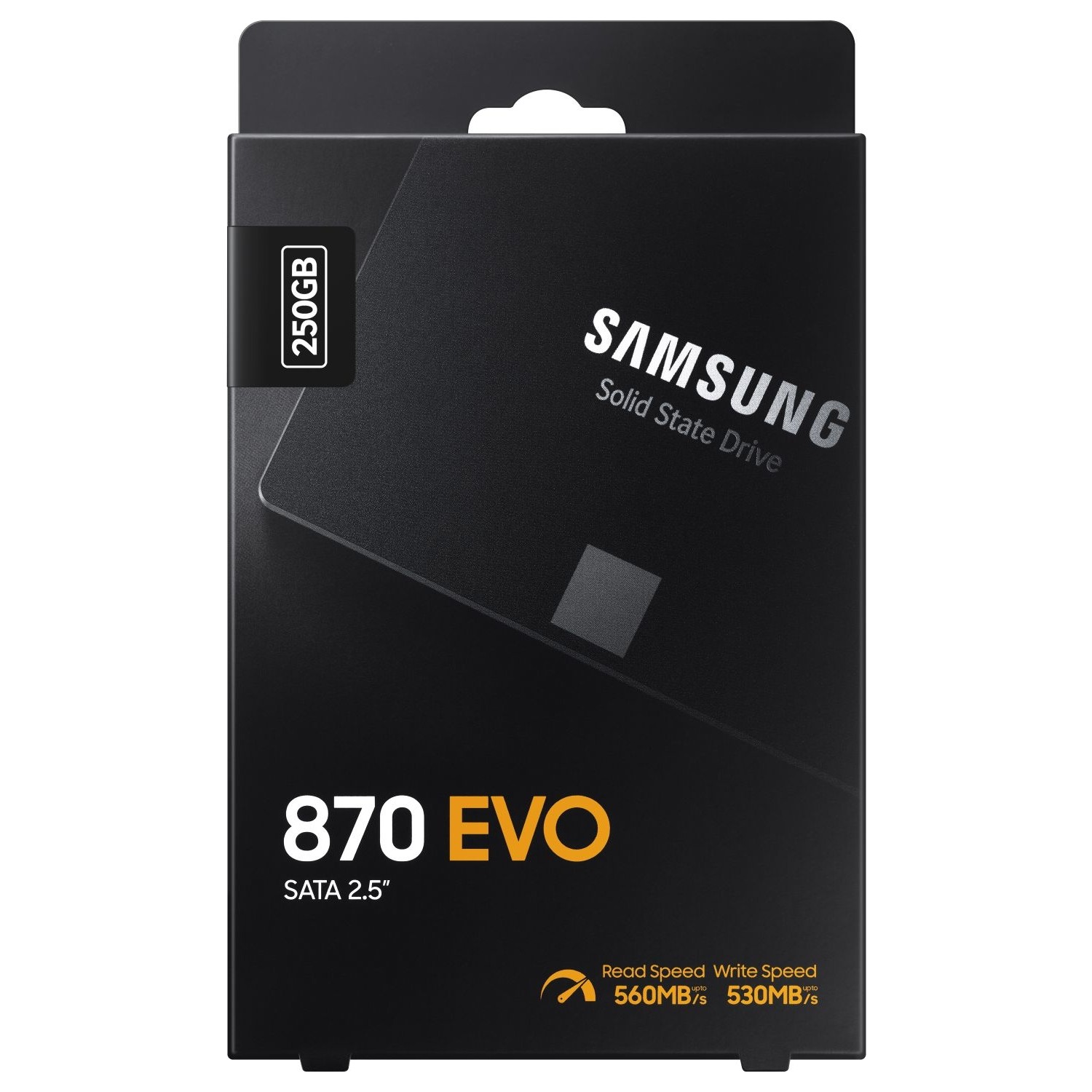 SAMSUNG MZ-77E250BW 250GB 560/530MB/s 7mm SATA 3.0 SSD 870 EVO