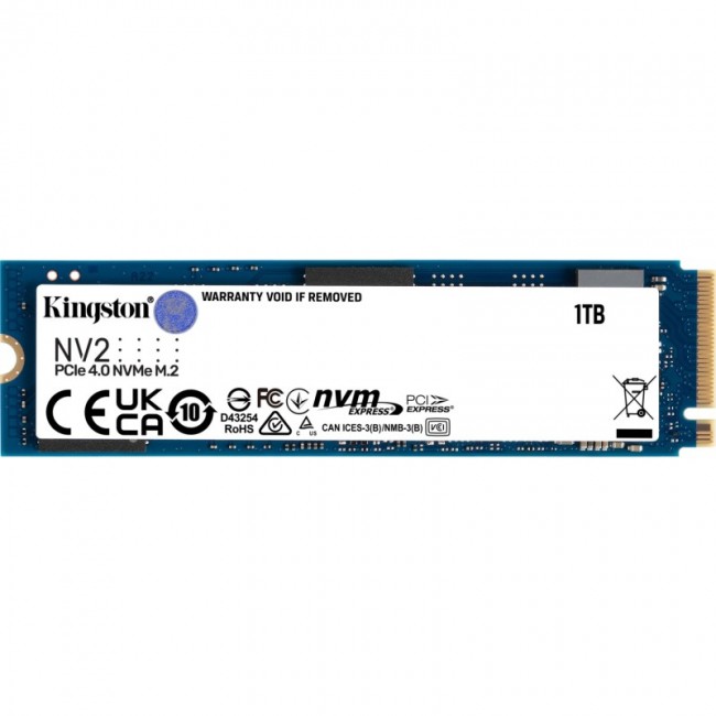 KINGSTON SNV2S/1000G 1TB 3500/2100MB/s M.2 2280 PCIe NVME SSD