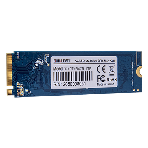 HI-LEVEL 1TB 5100/3600MB/s M2 NVMe PCI-E G4X4 SSD HLV-M2PCIeG4X4SSD2280/1T