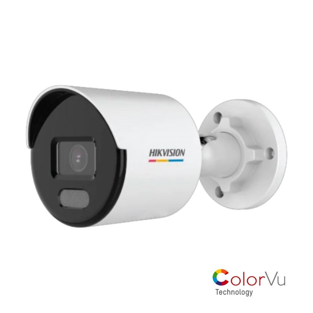 HIKVISION DS-2CD1047G0-LUF 4MP 2.8MM 30MT DAHİLİ SES / COLORVU IP67 POE/ONVIF H265+ IR BULLET IP KAMERA